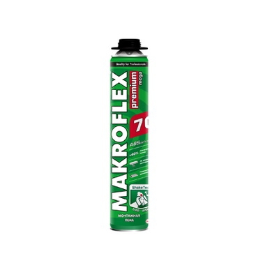 Пена монтажная летняя Makroflex 70 PRO Premium mega, 870ml.