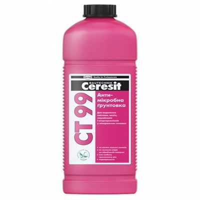Антимикробная грунтовка Ceresit CT 99, 1 л.