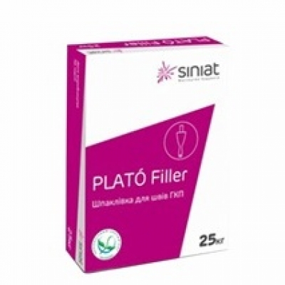 Гипсовая шпаклевка PLATO Filler, 25 кг.