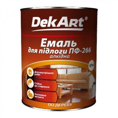 ЭМАЛЬ ДЛЯ ПОЛА ПФ-266 DEKART