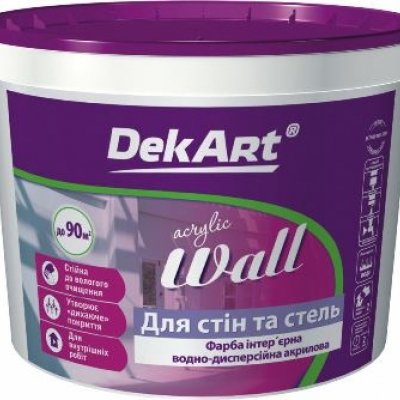 Фарба інтер'єрна Eco Interior ТМ DEKART