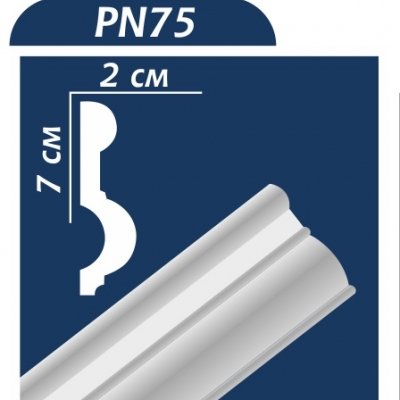 Стельовий плінтус PN75