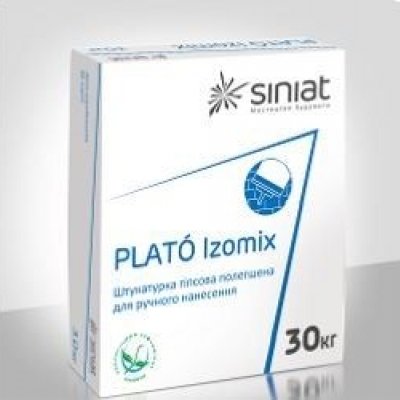 Гіпсова штукатурка PLATO Izomix 30 кг.