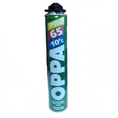 Пена монтажная OPPA 65 PRO Winter, 850ml