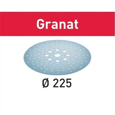 Шлифовальные круги STF D225/8 P120 GR/25 Festool Granat