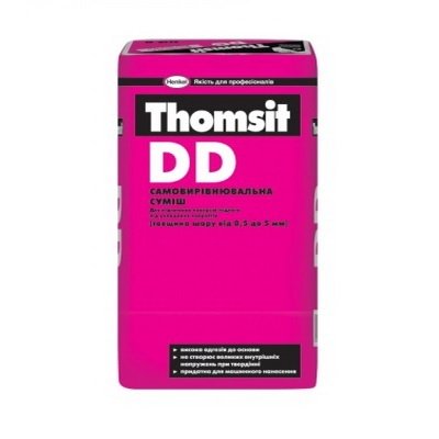 Смесь самовыравнивающаяся Thomsit DD, 25 кг.