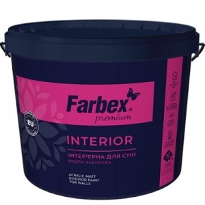 Краса інтер'єрна високоякісна Interior, 14кг ТМ Farbex