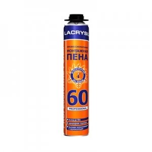 Монтажная пена Lacrysil, 750ml