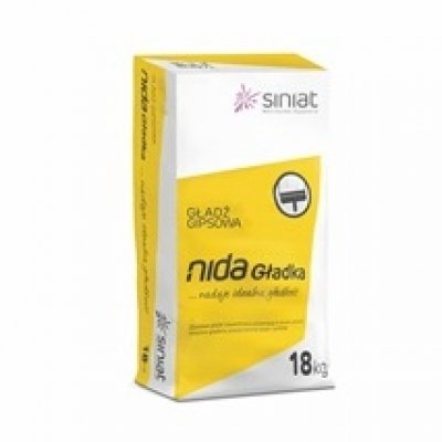 Гіпсове шпаклювання NIDA Gladka, 18 кг.