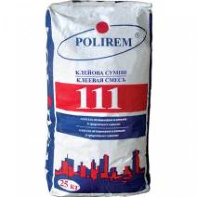 Клей для плитки Polirem 111, 25 кг