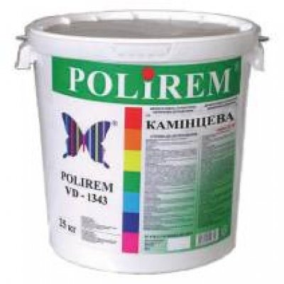 Штукатурка Polirem VD-1343 камешковая