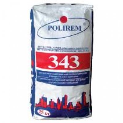 Штукатурка Polirem 343 Дрібнозерниста