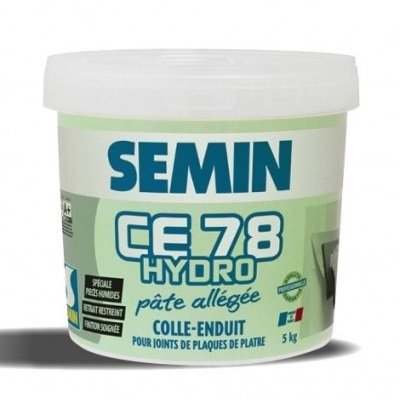 Вологостійка шпаклівка для швів SEMIN HYDRO CE-78, 5 кг