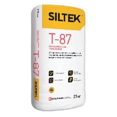 Смесь для систем теплоизоляции Siltek T-87, 25 кг