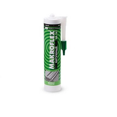 Герметик Makroflex BA 141 битумный черный, 300мл.