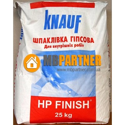 Шпаклівка Knauf HP Finish, 25 кг.