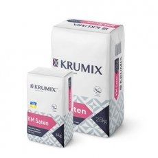 Шпаклівка гіпсова фінішна Saten KRUMIX 25кг