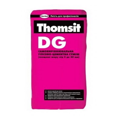 Суміш самовирівнююча цементна Thomsit DG