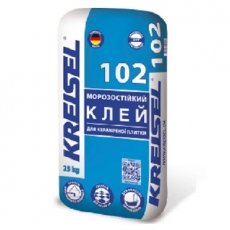 Клей для керамічної плитки морозостійкий Kreisel 102, 25кг