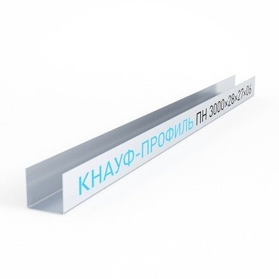 Профіль KNAUF UD27, 3м(0,60)
